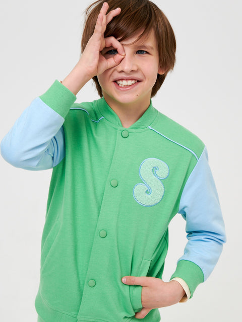 Sinsay Boy's Green & Baby Blue Jacket | Sinsay In Lebanon