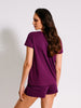 Sinsay Women Purple Zodiac Graphic Two-Piece Pajama Set | Sinsay in Lebanon