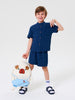 Sinsay Boy's Navy Muslin Short Set | Sinsay In Lebanon