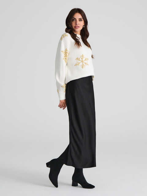 Sinsay Women's Off White Christmas Sweater | Sinsay In Lebanon