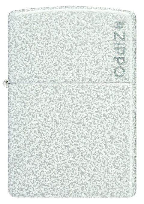 Zippo Silver Classic Glacier with Zippo Logo Metal Lighters |Zippo In Lebanon