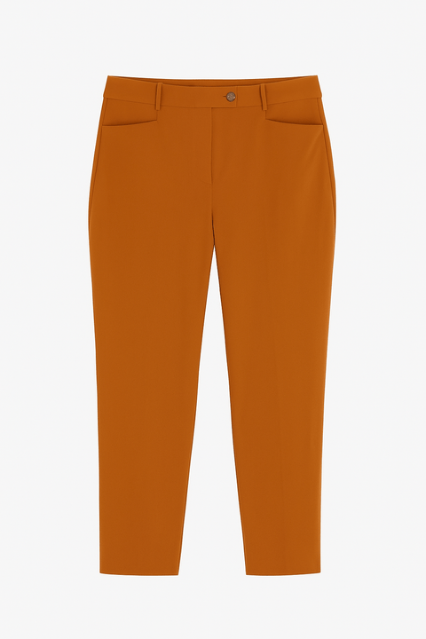 Calvin Klein Women's Rust Plus Size Modern Dress Pants |Calvin Klein In Lebanon