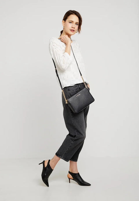 Michael Kors Women's Black Jet Set Travel Cross body | Michael Kors In Lebanon