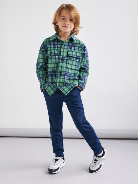 Sinsay Boy's Navy Blue Sweatpants ANFK218