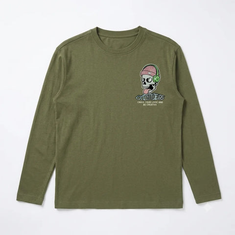 Zara Boy's Olive Green Chest Print Blouses | Zara In Lebanon