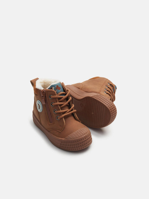 Sinsay Baby Boy's Brown Insulated Sneakers | Sinsay In Lebanon