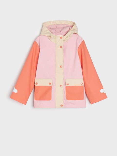 Sinsay Girl's Multicolor Waterproof Jacket |Sinsay In  Lebanon