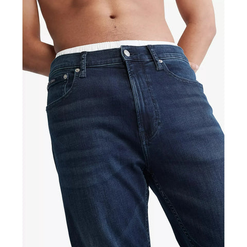 Calvin Klein Men's Blue Standard Straight-Fit St Jeans | Calvin Klein In Lebanon