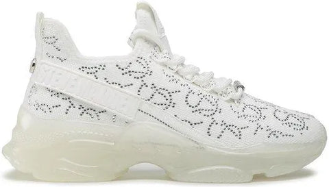 Steve Madden Women's White Max-SM Sneaker | Steve Madden In Lebanon
