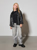 Sinsay Girl's Black Ribbed Long Sleeves Blouse | Sinsay In Lebanon