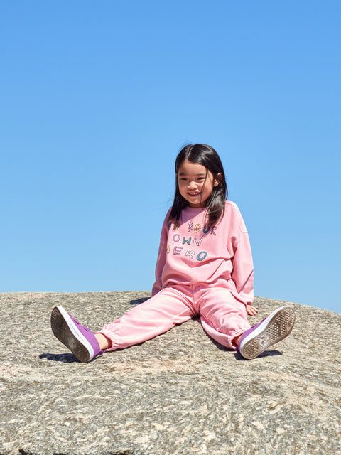 Sinsay Girl's Pink  Pullover Sweatshirt |Sinsay in Lebanon