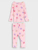 Sinsay Baby Girl's Pastel Pink Butterfly Pajama Set | Sinsay In Lebanon