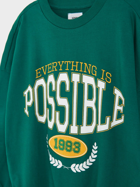 Sinsay Boy's Green Training-Style Sweatshirt | Sinsay In Lebanon