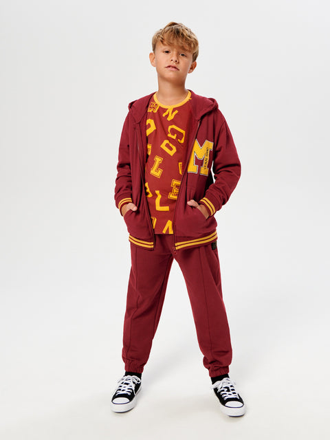 Sinsay Boys Burgundy Varsity Sweatshirt | Sinsay in Lebanon