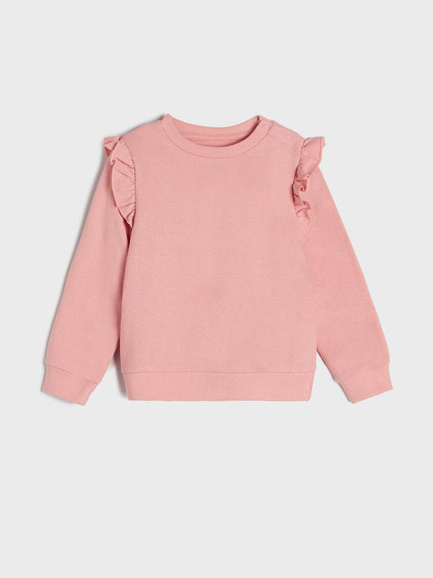 Sinsay Baby Girl's Dusty Rose/Off White Sweatshirts 2-pack | Sinsay In Lebanon