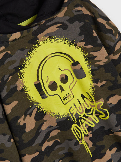 Sinsay Boy's Multicolor Hoodie With Print | Sinsay In Lebanon