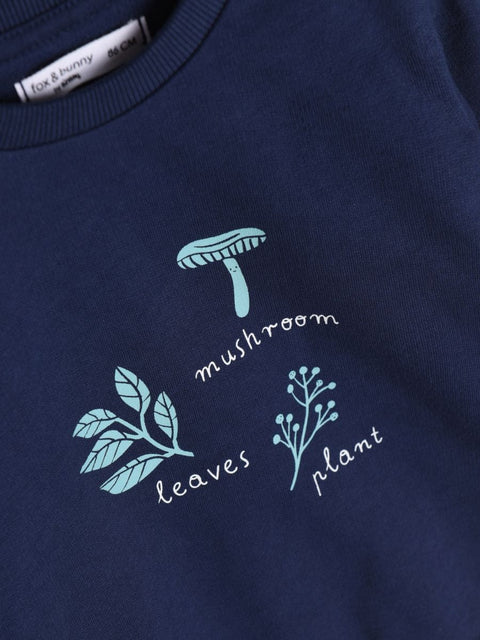 Sinsay Baby Girl's Aqua & Navy Printed Long Sleeve Sweatshirts 2 Pack |Sinsay In Lebanon