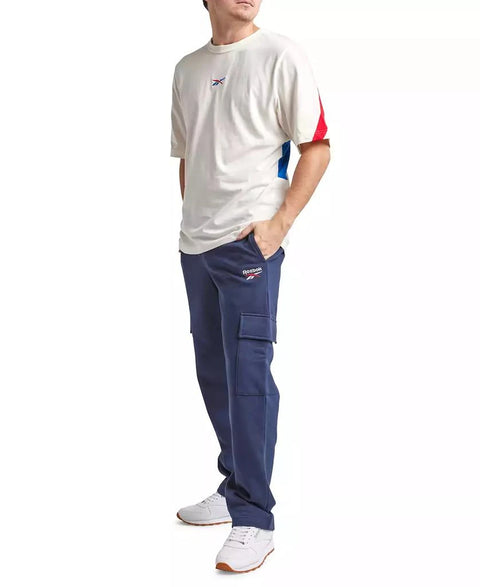 Reebok Men's Navy Fleece Cargo Pants|Reebok In Lebanon