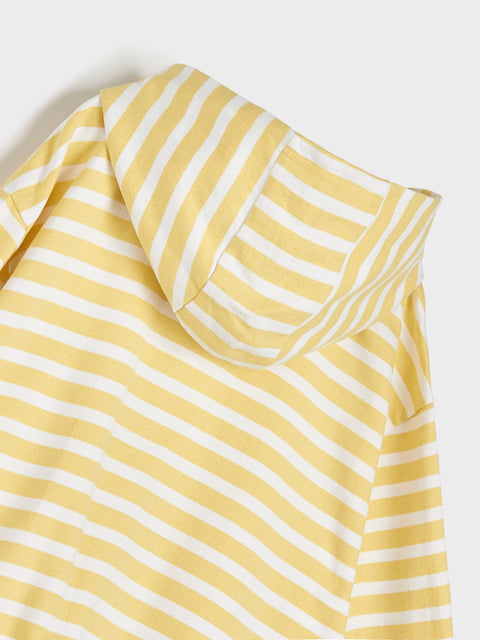 Sinsay Girl's Yellow & White Striped Zip Up Jacket | Sinsay In Lebanon