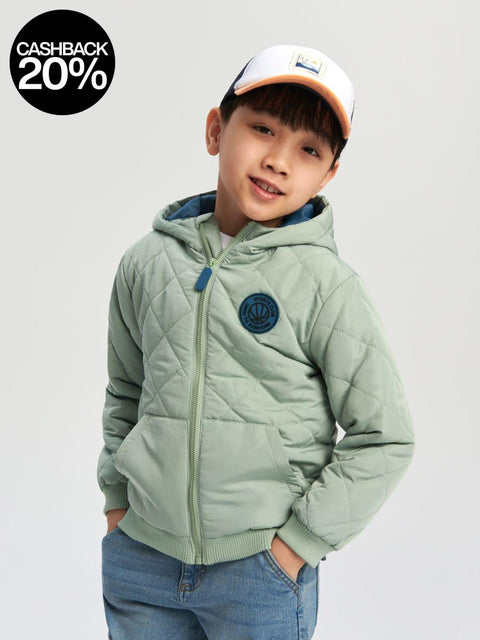 Sinsay Boy Khaki Puffed Jacket | Sinsay In Lebanon