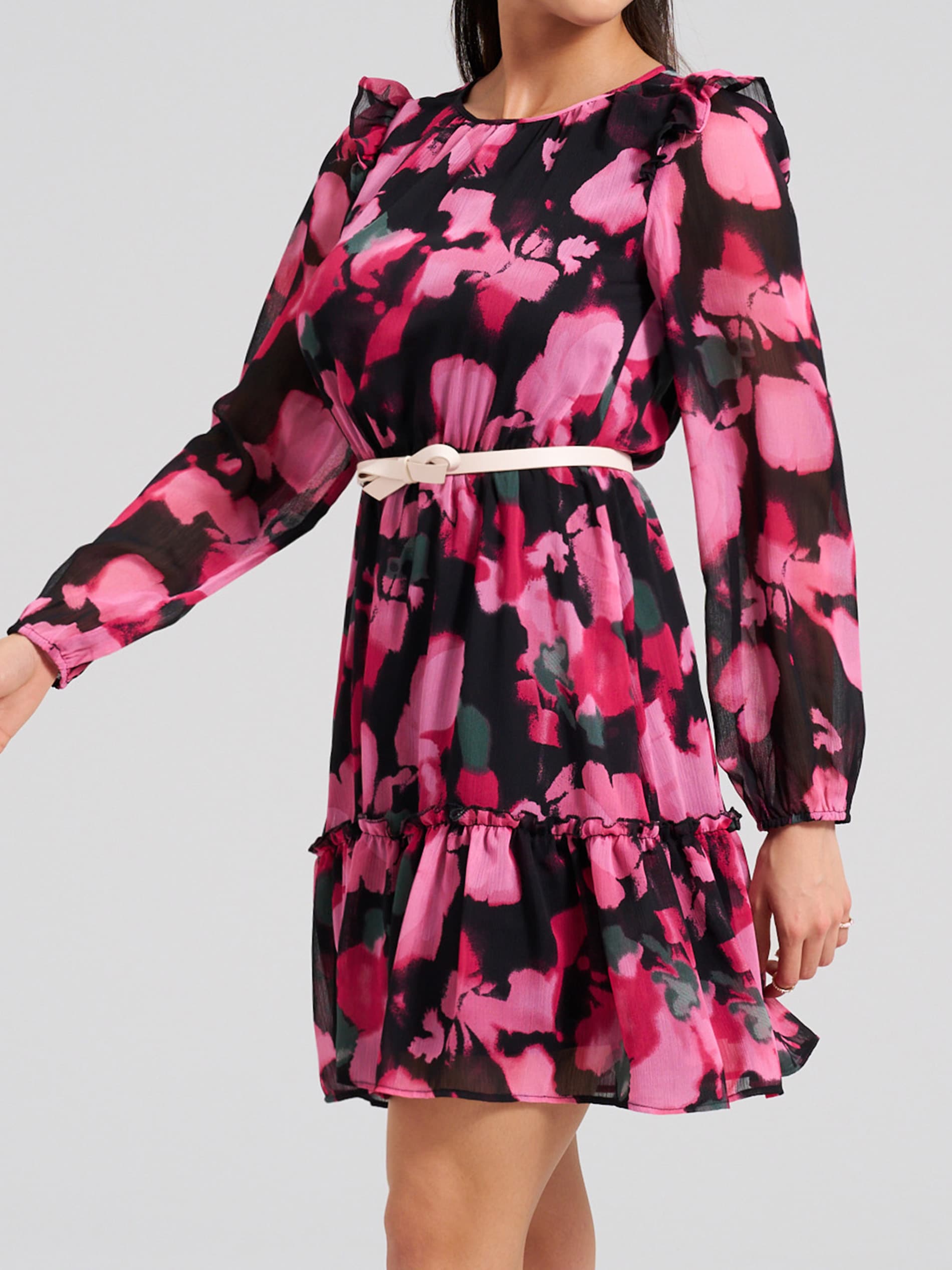 Sinsay Women's Multicolor Mini Dress With Print | Sinsay In Lebanon