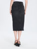 Sinsay Women's Washed Black Denim Midi Skirt | Sinsay In Lebanon