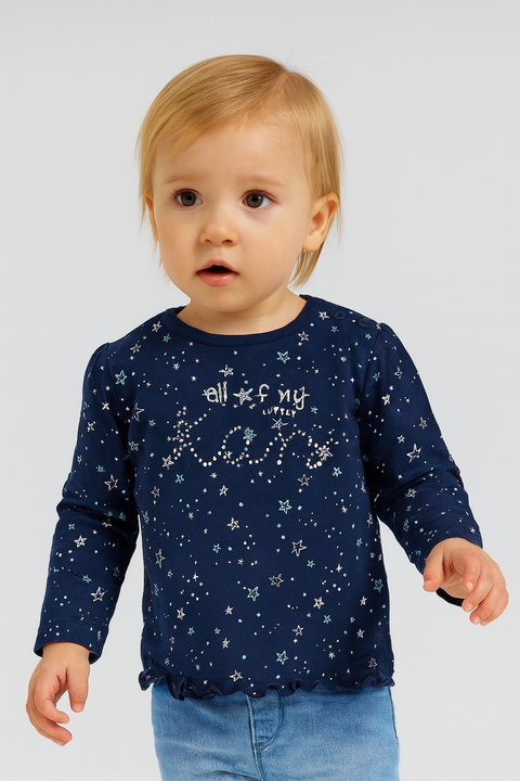 S.Oliver Baby Girl's Multicolor Long-Sleeve Blouse |S.Oliver in Lebanon