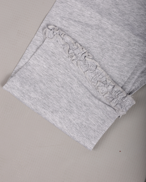 Ativo Girl's Grey Sweatpant  ND-7285(fl157) shr