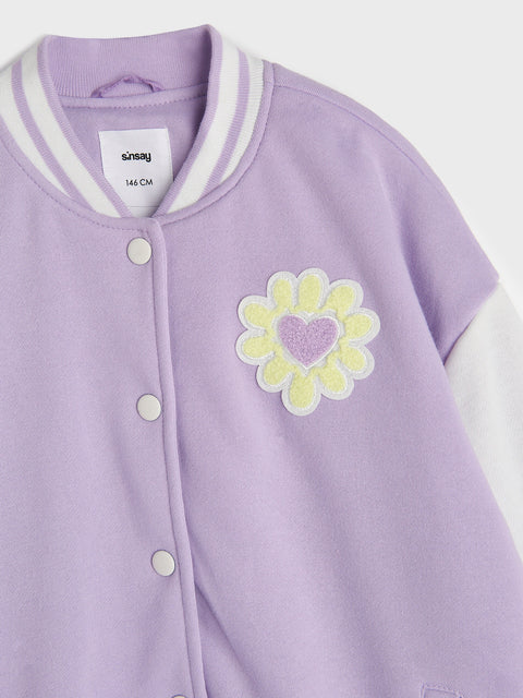Sinsay Girl's Lavender Transitional Jacket | Sinsay In Lebanon