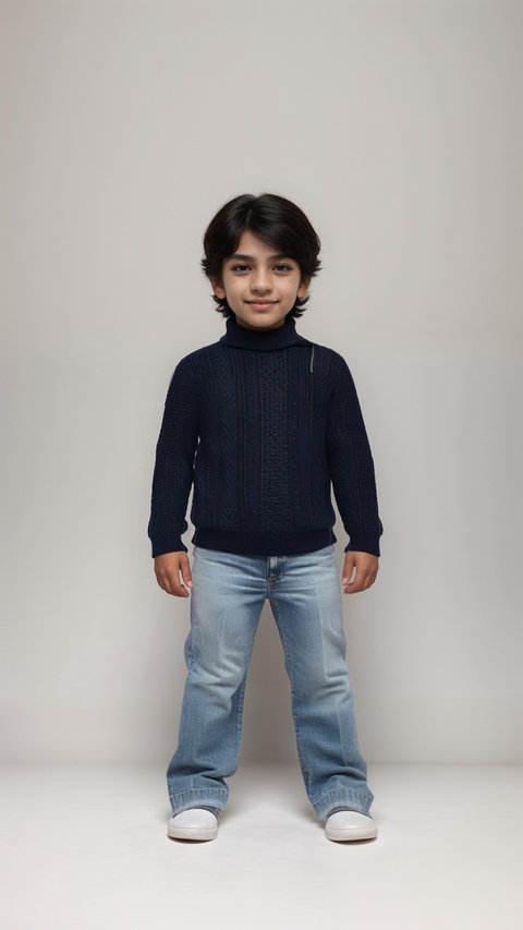 Terranova Boy's Navy Blue Long-Sleeve Sweatshirt | Terranova in Lebanon