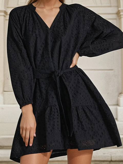 Sinsay Women's Black  Mini Lace Dress  | Sinsay in Lebanon
