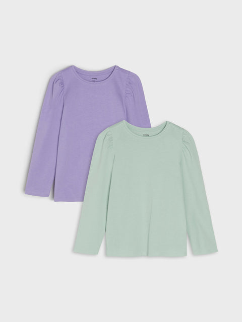 Sinsay Girl's Multicolor Long-sleeved Blouse 2-Pack | Sinsay In Lebanon