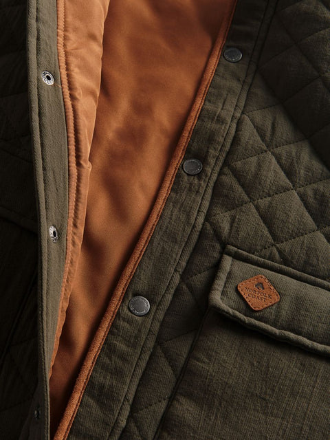 Reserved Boy's Olive Green Pockets Quilted Vest |Reserved In Lebanon
