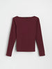 Sinsay Women plum blouse AYA