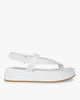 Steve Madden Women's White Big Time Sandals | Steve Madden In Lebanon