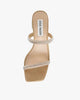 Steve Madden Women's Beige Rhinestone Lilah-R Sandals | Steve Madden In Lebanon