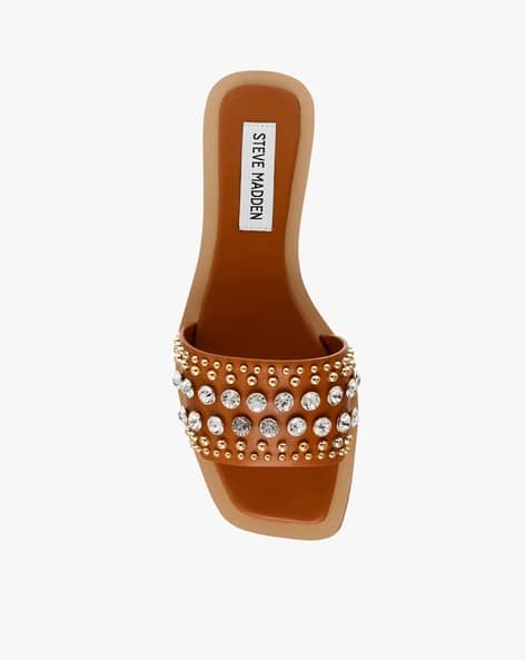 Steve Madden Women's Cognac Multicolor Slippers |  Steve Madden in Lebanon