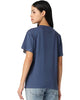 Emporio Armani Women's Navy Bleach Wash T-Shirt | Emporio Armani In Lebanon