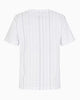 Emporio Armani Women's White All-Over Print Stretchable Jersey T-Shirt | Emporio Armani In Lebanon
