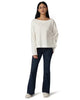 Emporio Armani Women's White Regular Fit Cotton Sweatshirt|Emporio Armani In Lebanon