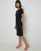 Tommy Hilfiger Women's Navy Short Sleeve Waist Tie Dress | Tommy Hilfiger in Lebanon