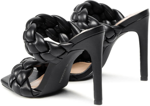 Steve Madden Women's Black Kenley Heeled Sandal | Steve Madden In Lebanon