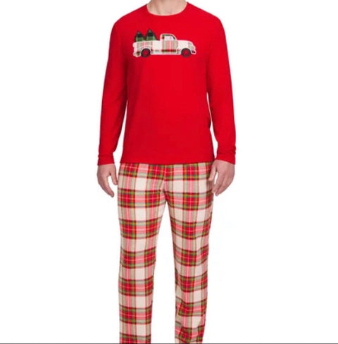 Eddie Bauer Youth Boy's Red 2pcs Pajama Set | Eddie Bauer In Lebanon