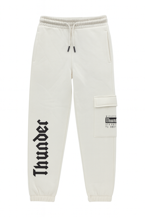 Terranova Boy's White Sweatpants  | Terranova In Lebanon