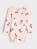 Sinsay Baby Girl's Dusty Rose Printed Pack Of 2 Bodysuits | Sinsay In Lebanon