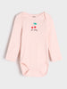 Sinsay Baby Girl's Dusty Rose Printed Pack Of 2 Bodysuits | Sinsay In Lebanon