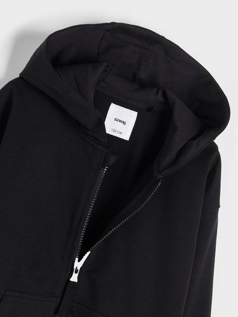 Sinsay Baby Boy's Black Zip Up Hooded Jacket|Sinsay In Lebanon