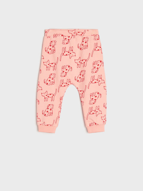 Sinsay Baby Girl's Pink Harem Pants | Sinsay In Lebanon
