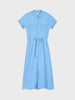 Sinsay Women's Light Blue Lyocell Midi Dress | Sinsay In Lebanon