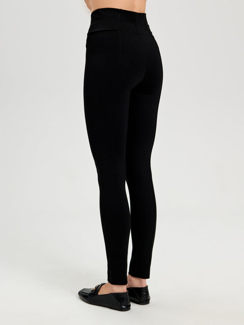 Sinsay Women's Black Fabric Pants   | Sinsay in Lebanon